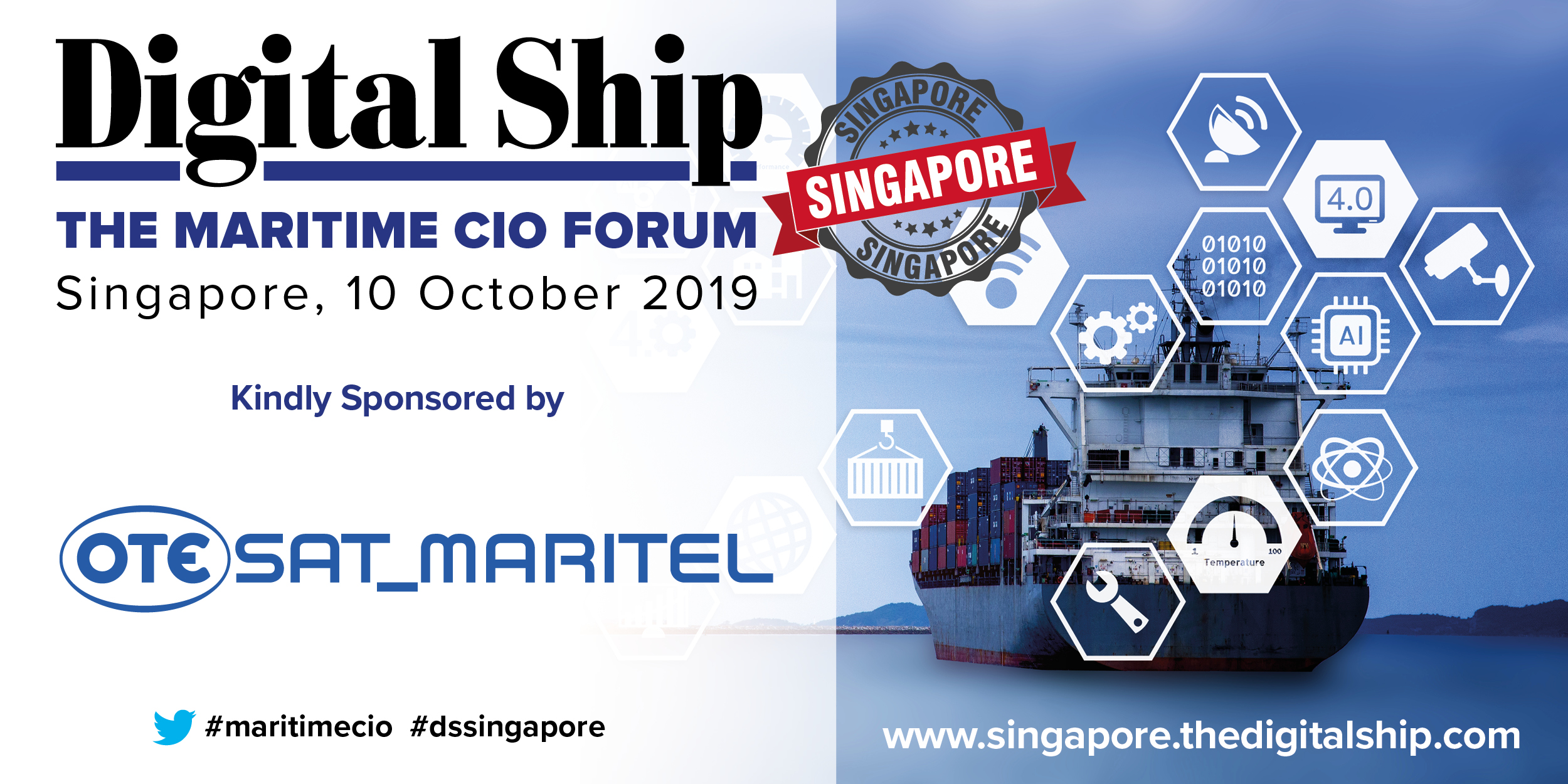 Participation at Digital Ship The Maritime CIO Forum in Singapore